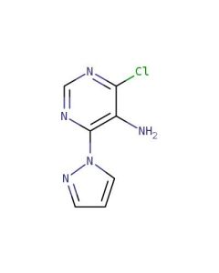 Astatech 4-CHLORO-6-(1H-PYRAZOL-1-YL)PYRIMIDIN-5-AMINE; 0.1G; Purity 95%; MDL-MFCD17277651